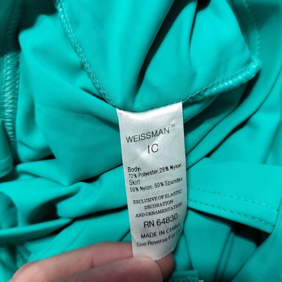 Weissman Let It Shine 6782 Sz IC S/M Bodice Skirt Competition Theater Choker - Picture 11 of 15